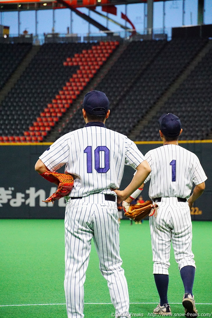 井山敬介さん率いる野球チーム「NEW WALK YANKEES」 vs Brain presents タマキちゃんを応援しよう!!チャリティーゲーム in 札幌ドーム